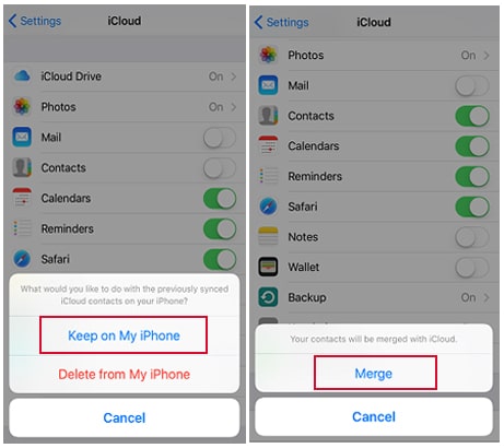how to recover deleted contacts from iphone via icloud