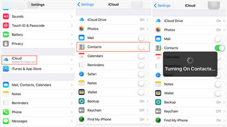 how to transfer contacts from iphone to computer via icloud