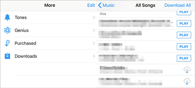 retrieve deleted music from iphone via itunes store